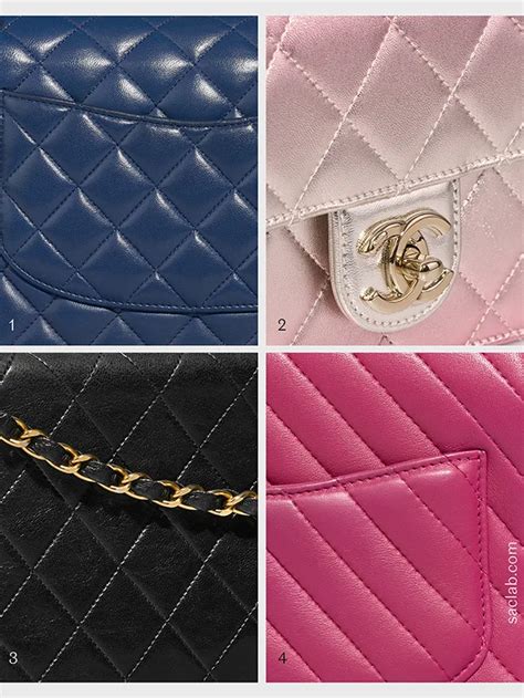 chanel white leather vs caviar|A Guide to Different Types of Chanel Leather .